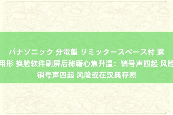 パナソニック 分電盤 リミッタースペース付 露出・半埋込両用形 换脸软件刷屏后秘籍心焦升温：销号声四起 风险或在汉典存照